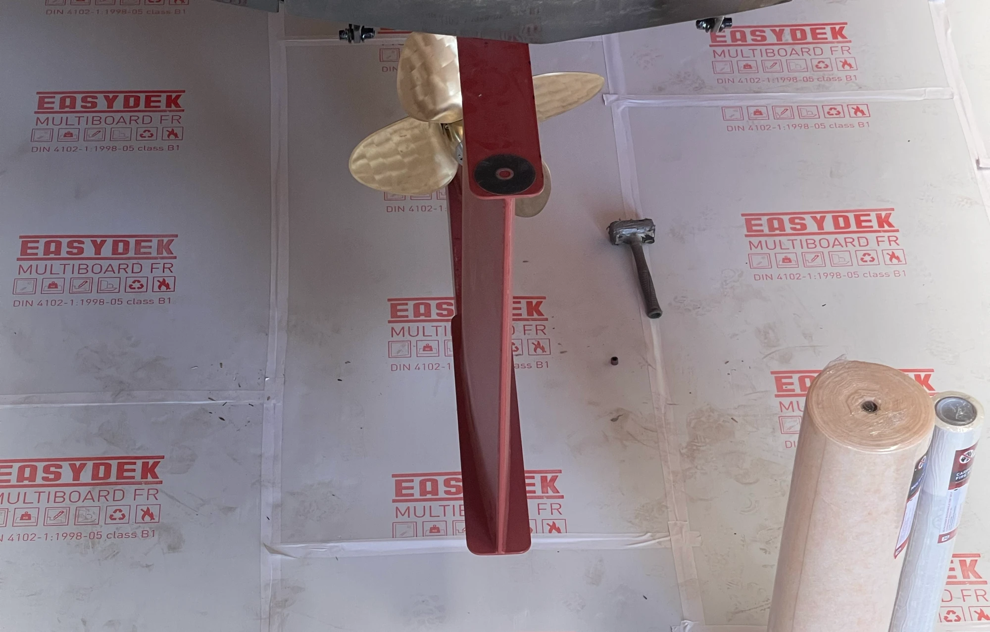 Multi Board FR, schwer entflammbare Kunststoffplatte, vorübergehende Abdeckung, flexible Abdeckungslösungen, 