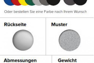 Mit mehr als 64 % mehr Platz pro Fliese  im Vergleich zu unseren Standardmodellen aber immer noch mit einem Gewicht von 2,3 kg/
