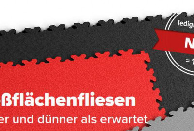 it mehr als 64 % mehr Platz pro Fliese  im Vergleich zu unseren Standardmodellen aber immer noch mit einem Gewicht von 2,3 kg/