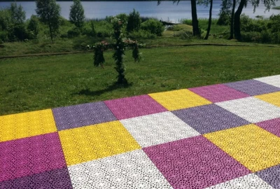 utdoor-Bodenbeläge Kunststoff, Farbvielfalt  Terrassenfliesen, Fliese XL
