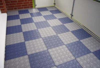 Balkonfliesen Typ XL, zweifarbige Balkonböden,
