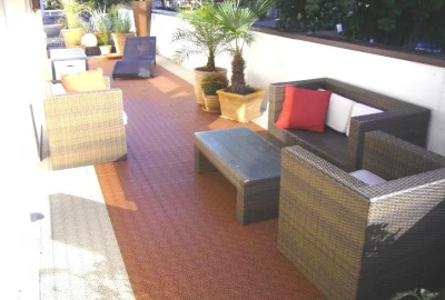 pflegeleichte XL Balkonfliesen, Hochdruckreiniger geeignete Balkon-Fliesen, 
