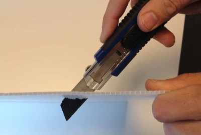 leichte Schutzplatten für Baustellen, transparente Kunststoffplatten,