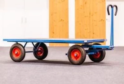 Transportwagen für Bodenschutzmatten, Mobilität und sichere Lagerung mit Transportwagen,