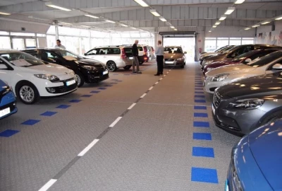 Garagenboden Klickfliesen, Garagenboden PP-Kunststoff, Garagenboden aus Kunststoff,